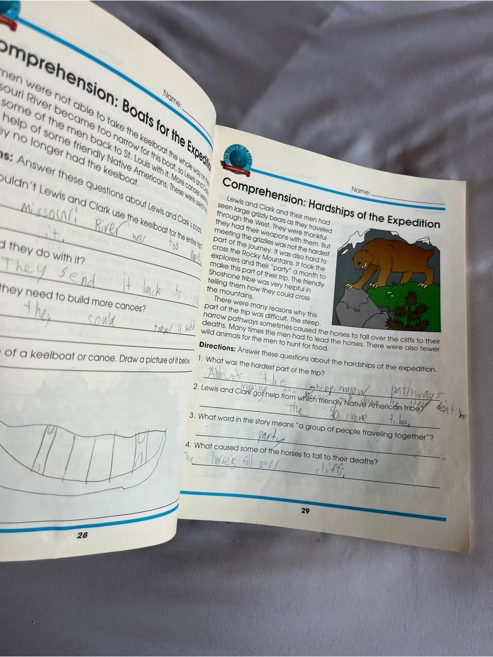 Master Skills Reading Comprehension Grade 3 Workbook ISBN 156189043X